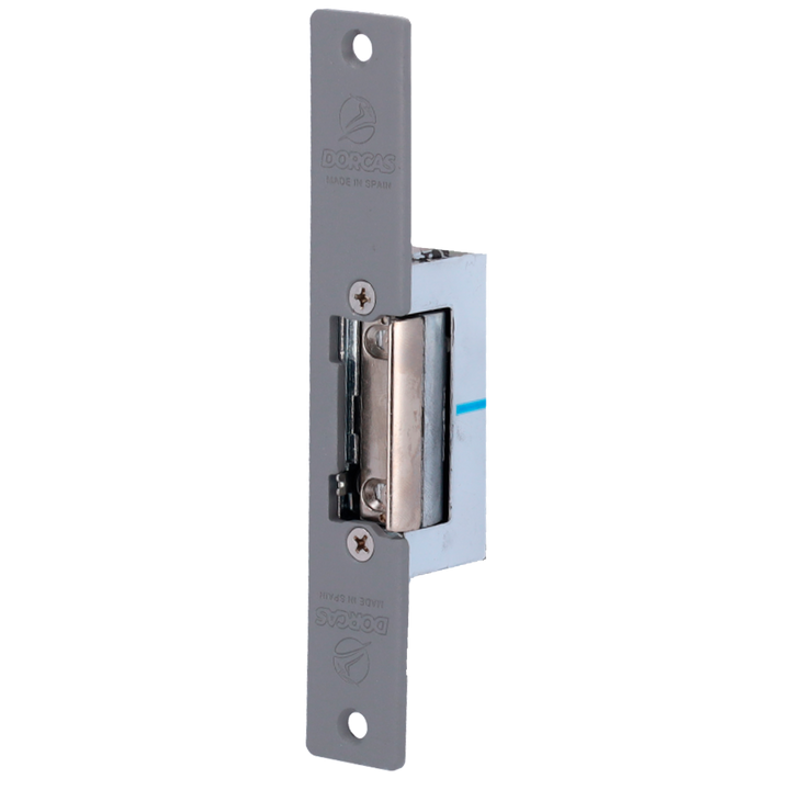 Apriporta elettrico Dorcas - Per porta singola | Scrocco regolabile - Modo apertura Fail Secure (NO) - Forza di tenuta 330 kg - Alimentazione AC/DC 8-12V - Montaggio ad incasso | Passaggio libero