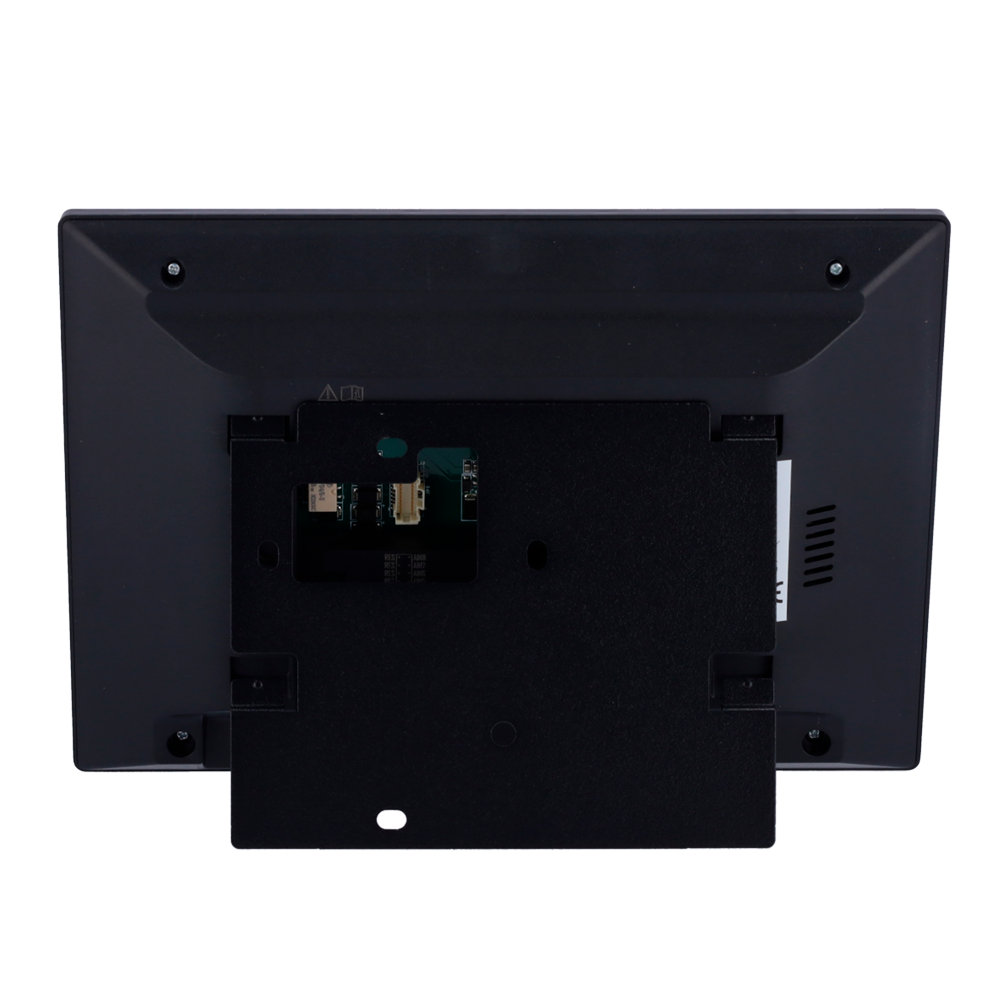 Video intercom kit - IP and WiFi technology - Includes cover plate and monitor - MF reader | PoE Standard - Cellular App with P2P - Surface Mount
