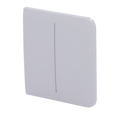 Ajax - LightSwitch SideButton - Pannello tattile per doppio interruttore della luce - Compatibile con AJ-LIGHTCORE-2G - Retroilluminazione a LED - Pannello tattile laterale senza contatto - Colore grigio nebbia