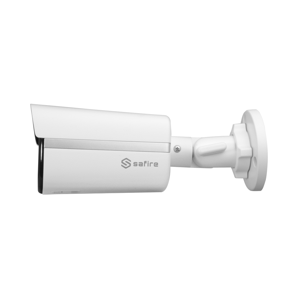 Telecamera Bullet Safire Gamma PRO - Uscita 4 en 1 / Risoluzione 3K (2960x1665) - CMOS Night Color 3K (5Mpx 16:9) - Lente 2.8 mm White Light portata 20m
 - WDR (130 dB), Audio su coassiale
 -  Impermeabile IP67