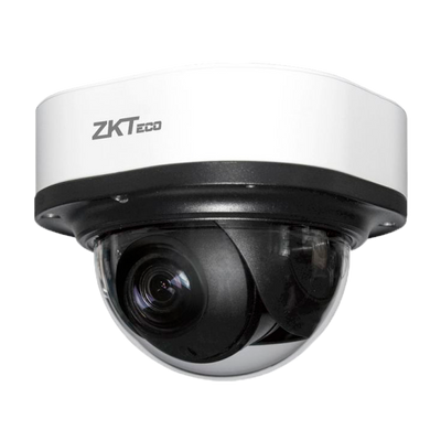 Cámara IP domo LPR de 2 Mp - Sony STAVIS CMOS 1/2.8” - Función OCR (lectura de matrículas integrada) - Lente motorizada 3.35~10.05 mm - Alcance LED IR 50 m | RS485 - Software LPR integrado | ZKBio CVSeguridad