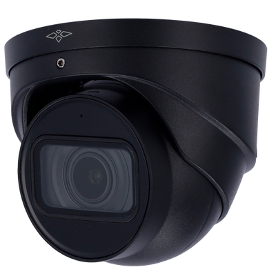 Cámara Turret IP X-Security Gama PRO BLACK - 4 Megapixel (2688x1520) - Lente Varifocal 2.7 ~ 13.5 mm - Autofocus Motorizado | WizSense - IVS (Perimeter Protection) | SMD Plus - Impermeable IP67 | Micrófono integrado