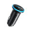 Anker - Accendisigari per auto - Potenza 52.5W - Ricarica rapida 30W | Tecnologia PowerIQ 3.0 - Uscite USB-C, USB-A - Colore nero