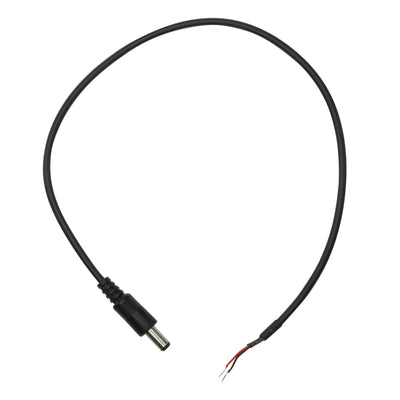 Cable paralelo SAFIRE rojo/negro - 400 mm de longitud - Extremo positivo/negativo - Conector macho estándar - Extremo a rosca - Permite alimentación directa