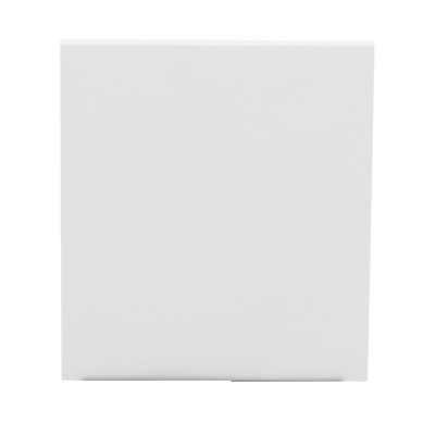 Ajax - LightSwitch CenterButton - Pannello tattile per interruttore singolo  - Compatibile con AJ-LIGHTCORE-1G / -2W - Retroilluminazione a LED - Pannello tattile centrale senza contatto - Colore bianco - Innowatt