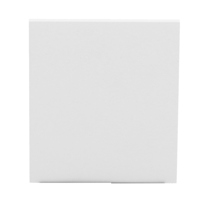 Ajax - LightSwitch CenterButton - Single Switch Touch Panel - Compatible with AJ-LIGHTCORE-1G / -2W - LED Backlight - Contactless Center Touch Panel - White Color