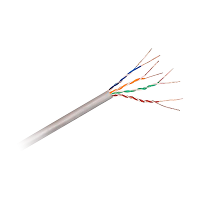 Cable UTP Safire - Cumple el test Fluke 90m - Categoría 6E - Bobina de 305 metros - Conductor CCA - 6,0 mm de diámetro