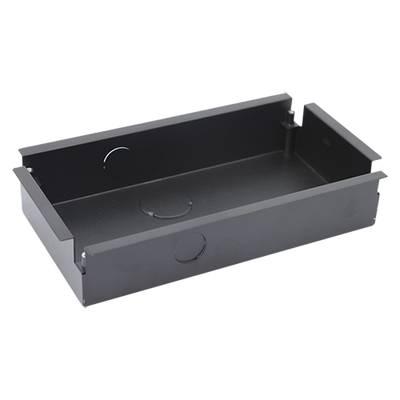 Caja de conexiones - Específica para videoporteros - Compatible con XS-V2000E-M(X) - Doble módulo - 255mm (Al) x 143mm (An) x 51mm (Fo) - Fabricada en acero / Requiere XS-VF002