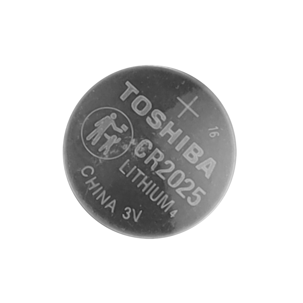 Toshiba - Batteria CR2025 - Voltaggio 3.0 V - Litio - Capacità nominale 170 mAh - Compatibile con i prodotti a catalogo