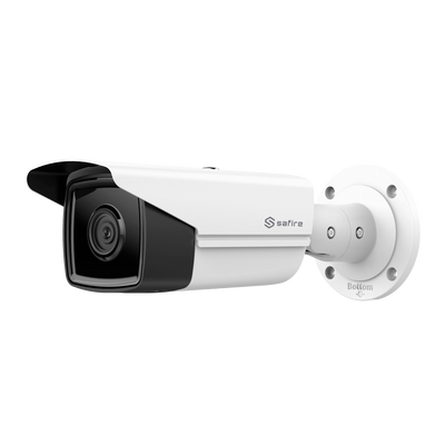 6 Megapixel IP camera - 1/2.8" Ultra low light sensor - H.265+ / H.265 compression - 2.8 mm lens / WDR - IR range up to 60m - Truesense: False alarm filter