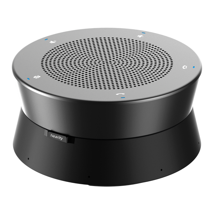 Nearity Conference Device - 4 Built-in Microphones - Omnidirectional Speaker - Plug & Play