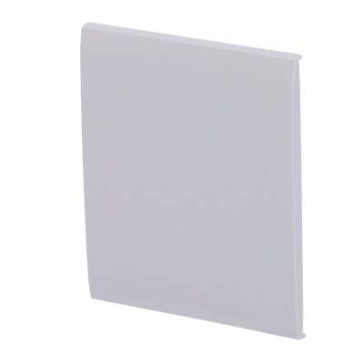 Ajax - LightSwitch CenterButton - Pannello tattile per interruttore singolo  - Compatibile con AJ-LIGHTCORE-1G / -2W - Retroilluminazione a LED - Pannello tattile centrale senza contatto - Colore grigio nebbia - Innowatt