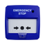 Pulsante di reset - Specifico per pannello antincendio - Arresto di emergenza - Indicatore LED - Installazione in superficie - Riattivato manualmente o con chiave
