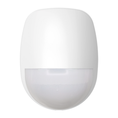 Rivelatore PIR Hikvision - Adatto per uso interno - 1 Sensore Infrarossi Dual - Cablato - Rango di rilevamento 18 m -  Certificato Grado 2