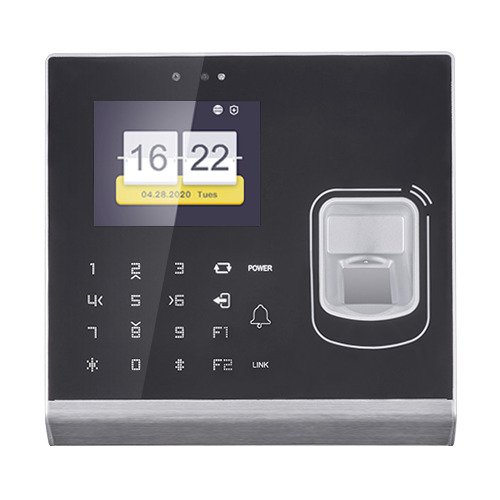 Control de Acceso y Presencia - Huella, tarjeta MF y teclado - 5.000 grabaciones / 100.000 registros - TCP/IP, USB, WiFi, Wiegand y Relay - Controlador integrado | Cámara de 2 Mpx - Software Safire Control Center