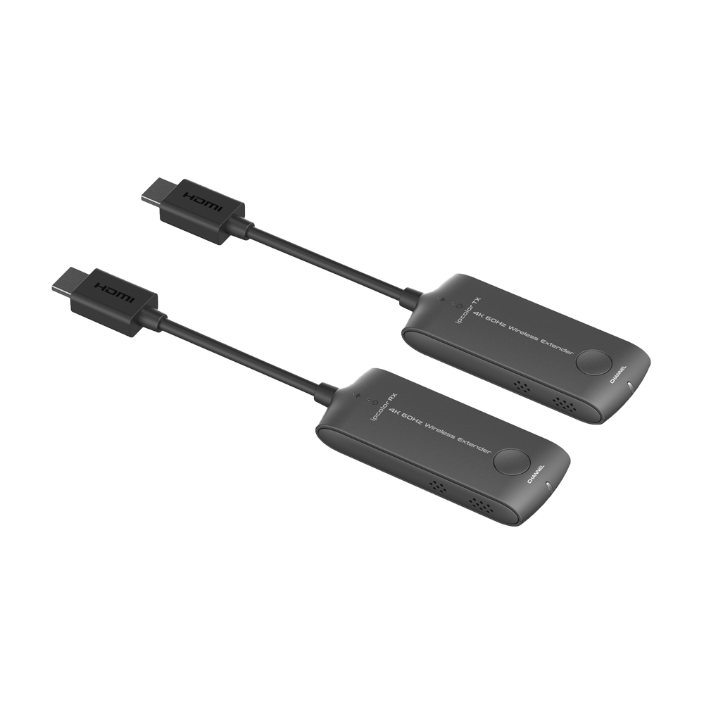 Extensor inalámbrico HDMI - Emisor y receptor - Alcance 20 m - Alcance 4K@60Hz - Alimentación vía micro USB 5V/1A