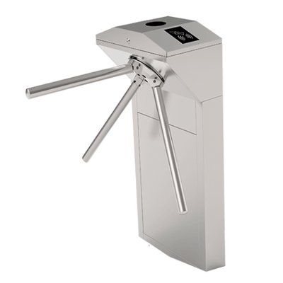 Two-way access turnstile - 3 rotating arms - Times, alarms and opening modes - Passage size 550 mm | Adjustable force - Made of SUS304 stainless steel - Compatible with third party systems