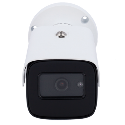 Safire Smart - IP Bullet Camera I2 AI Advanced range - 8 Megapíxel resolution (3840x2160) - 2.8 mm lens | Audio | IR 50m - Advanced AI: Video Metadata and Detection. Facial - IP67 waterproof | PoE (IEEE802.3af)
