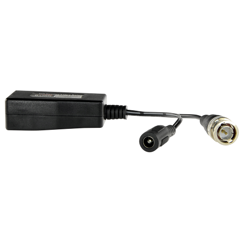 Passive transmitter for twisted pair SAFIRE - 4N1 (HDTVI, HDCVI, AHD and CVBS) - 1 video channel and power supply - RJ45, BNC and Jack connector - Distance: 190 ~ 440 m - 2 units
