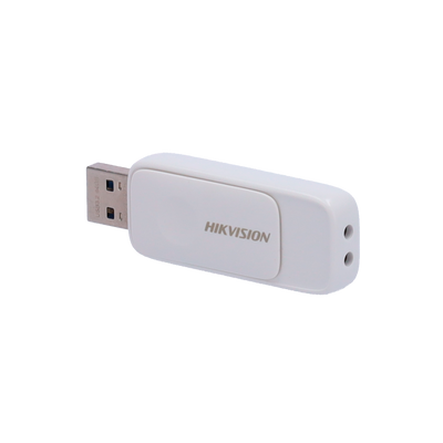 Pendrive USB Hikvision - Capacità 64 GB - Interfaccia USB 3.2 - Velocità massima di lettura/scrittura 120/45 MB/s - Design compatto, color bianco