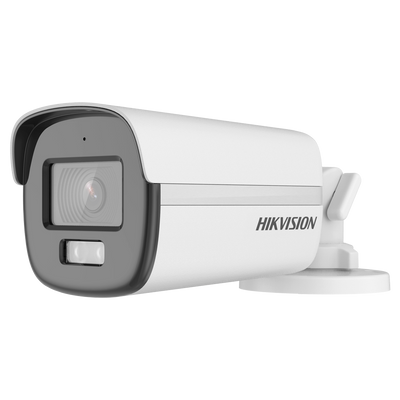 Hikvision - Bullet Camera 4en1 ColorVu Range - 3K Resolution (2960x1665) - 3.6mm Lens | White light range 40 m - Audio on coaxial | Built-in microphone - ColorVu: 24 hour color image | IP67