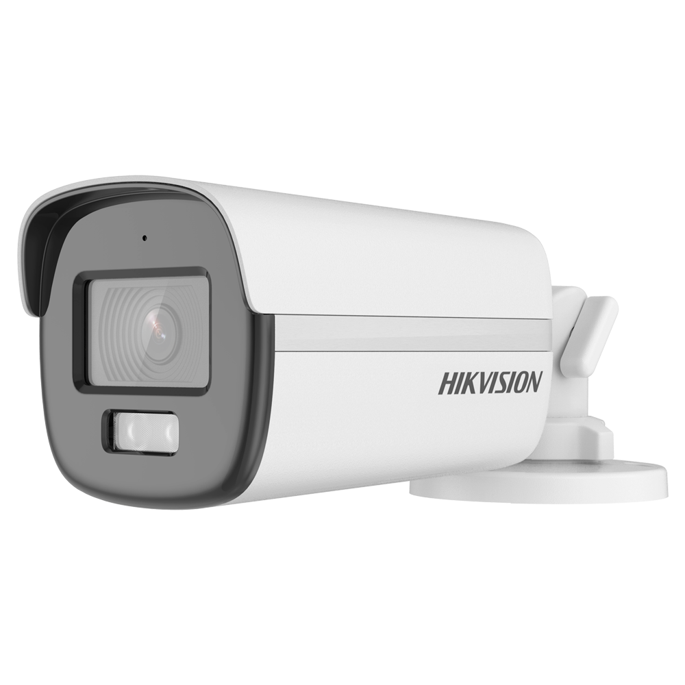 Hikvision - Bullet Camera 4en1 ColorVu Range - 3K Resolution (2960x1665) - 3.6mm Lens | White light range 40 m - Audio on coaxial | Built-in microphone - ColorVu: 24 hour color image | IP67