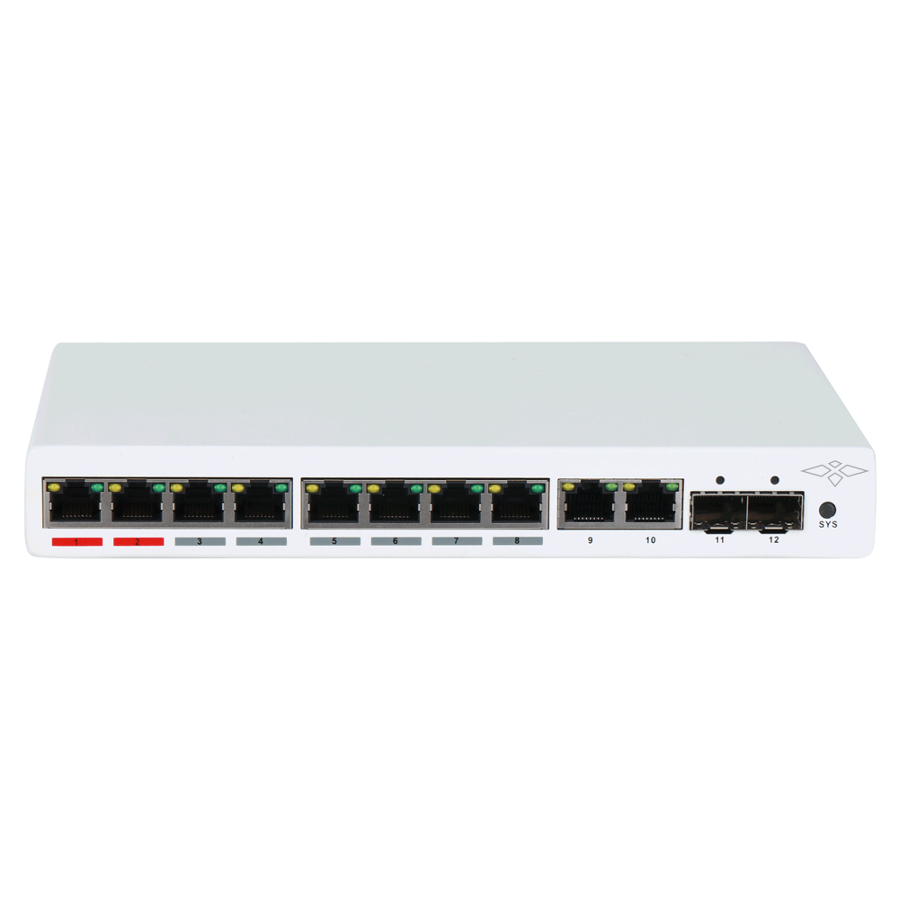 Conmutador PoE 802.1X - LACP/LAG estático/espejo de puerto/servidor DHCP