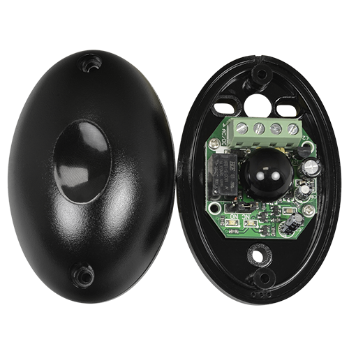 Rilevatore di barriera a infrarossi - Cablato | 1 fascio - Distanza max. di rilevamento 10 / 20 m - Piccole dimensioni e facile installazione - Uscita relé - Alimentazione 12~24VDC/VAC - Innowatt