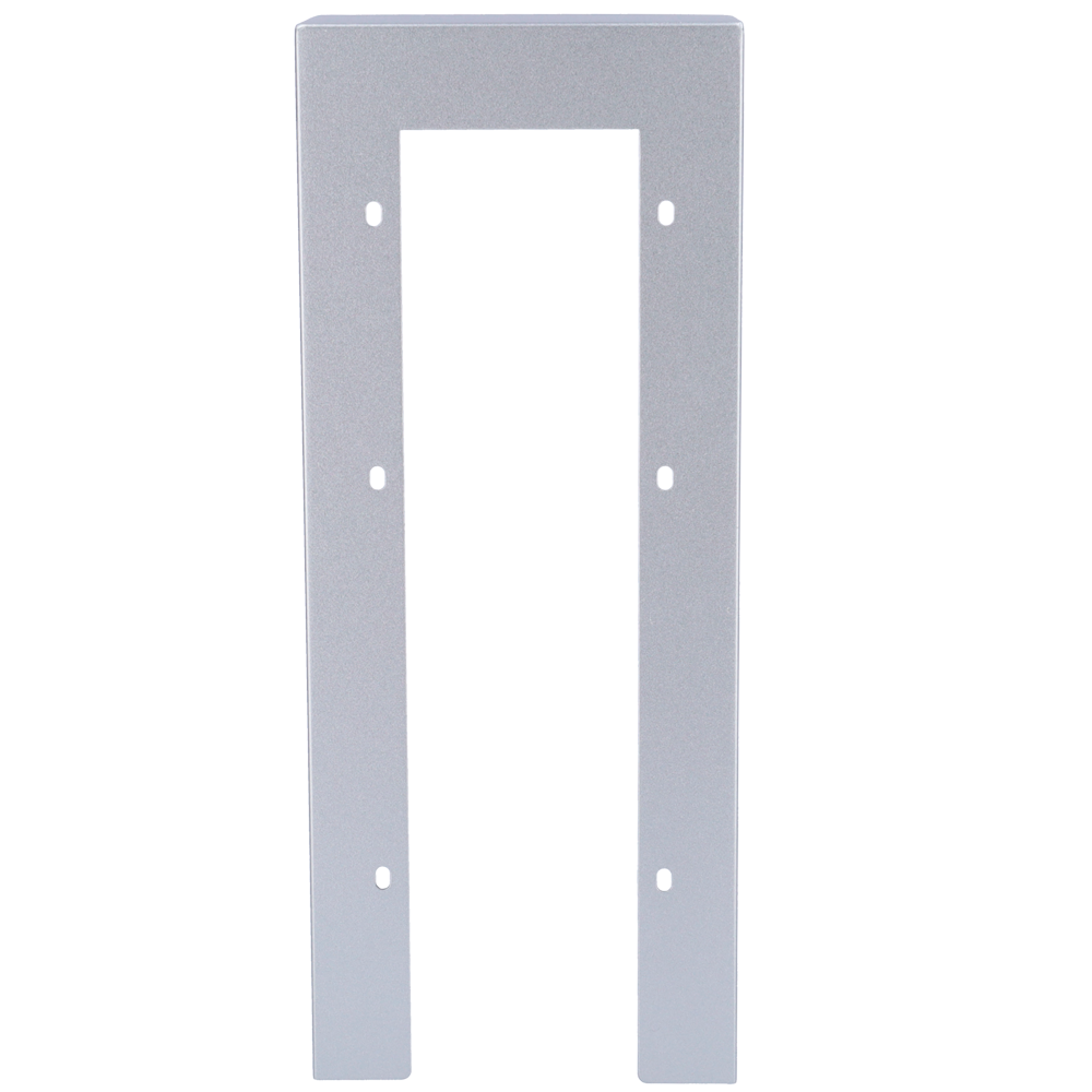 Copertura per videocitofono - Specifico per il videocitofono Akuvox AK-R29S - Misure: 330mm (Al) x 132mm (An) x 70mm (Fo) - Fabbricata in acciaio galvanizzato - Tettuccio antipioggia - Montaggio in superficie - Innowatt