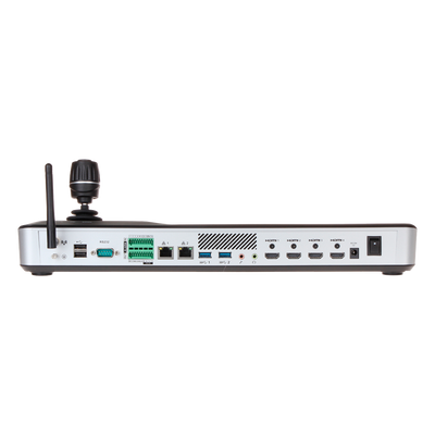 Tastiera di controllo IP X-Security - Schermo LCD tattile 10" - Collegamento RS485 / RS422 / RJ45 / RS232 - WiFi | Ethernet | USB | HDMI - Joystick 4 axis e mini tastiera - Fino a 4 canali 4K o 16 a 1080p