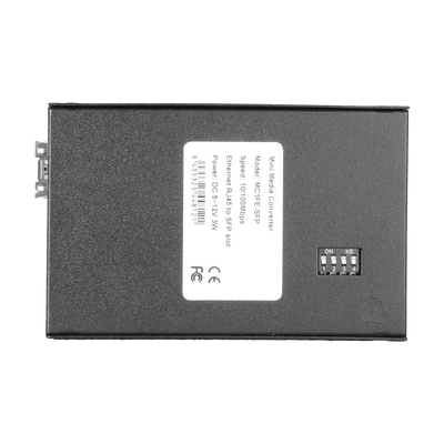 Media Converter - 1x Ethernet RJ45 - 1x SFP - Fast Ethernet - 10/100 Base-TX - Small Size