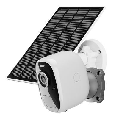 Cámara IP 3Mpx VicoHome Wifi con batería - Panel solar 3 W / Batería de litio 5000 mAh - Detección inteligente de nubes / Sensor PIR - Lente 2,97 mm / IR 7 m / LED blanco - Audio bidireccional / Ranura SD - App VicoHome y Cloud / Compatible alexa