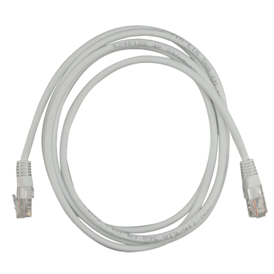 Cable UTP Safire - Ethernet - Conectores RJ45 - Categoría 5E - 2 m - Color blanco