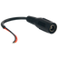 Parallel Red/Black cable - 400mm long - Positive/negative end - Standard female connector - Screw end - Allows direct feed