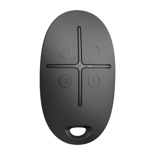 Ajax - Housing for remote control - AJ-SPACECONTROL-B - Easy installation - ABS plastic - Black color