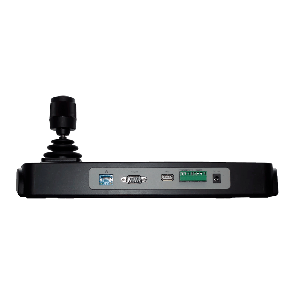 Tastiera Safire IP - Doppia interfaccia: diretto o rete - Schermo LCD - Rete per IP con conettore RJ45 - Joystick 4 assi