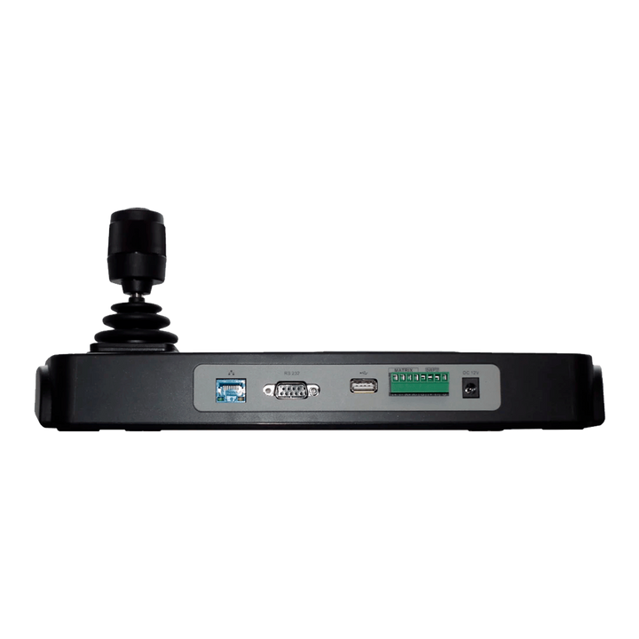Tastiera Safire IP - Doppia interfaccia: diretto o rete - Schermo LCD - Rete per IP con conettore RJ45 - Joystick 4 assi