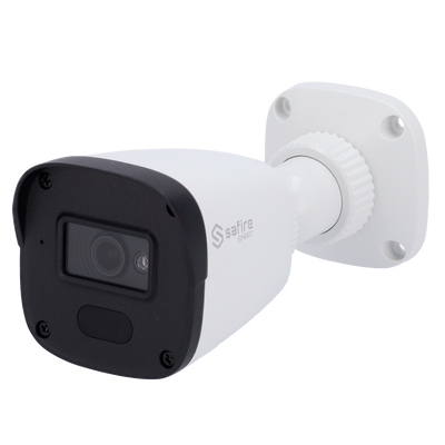 Safire Smart - Telecamera Bullet IP gamma B1 - Risoluzione 2 Megapixel (1920x1080) - Lente 2.8 mm | Mircofono integrato - IR portata 20 m | PoE (IEEE802.3af) - Impermeabilità IP67