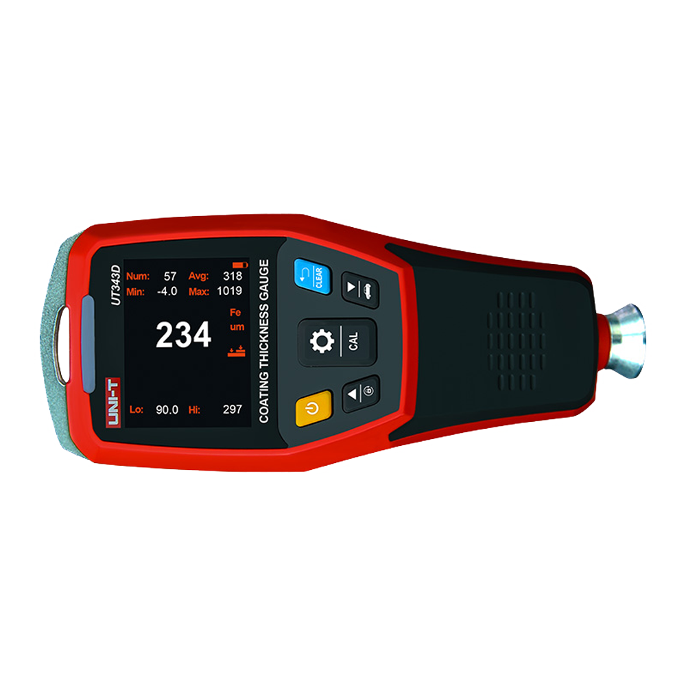 Coating Thickness Gauge - Suitable for ferrous and non-ferrous metals - Continuous and precise measurement - Data archiving | USB connection to PC - Auto power off - PC connection