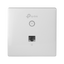 TP-Link - Wi-Fi 4 Omnidirectional AP - Supports 802.11 n/g/b - Transmission speed up to 300 Mbps - Installation in mechanism boxes - PoE power supply