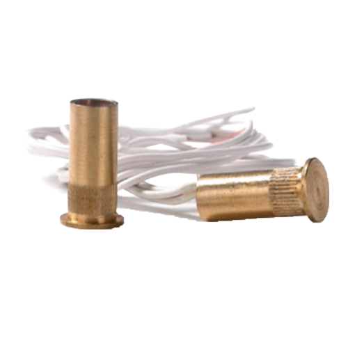 Mini contatto magnetico FDP - Appositamente progettato per essere incassato nel legno - Tecnologia Reed - Sistema di 4 fili - Copertura in rame - Adatto per esterni IP65 - Certificato grado 2 - Innowatt