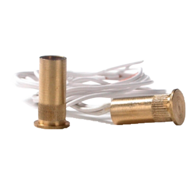 Mini contatto magnetico FDP - Appositamente progettato per essere incassato nel legno - Tecnologia Reed - Sistema di 4 fili - Copertura in rame - Adatto per esterni IP65 - Certificato grado 2 - Innowatt