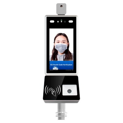 Scanner Green Pass | Certificazione COVID UE - Installazione su tornello | Ethernet | Multilingue - Rilevamento Febbre, Mascherina e Riconoscimento Facciale - Autenticazione con i Server dei paesi dell' Unione Europea - Software sVMS2000 gratuito incluso
