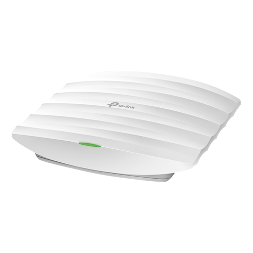 TP-Link - Omnidirectional Wi-Fi 5 AP - 2.4 and 5 GHz frequencies - Supports 802.11 ac/n/g/b/a - Transmission speed 1300 Mbps IT 5GHz - 3 4dB omnindirectional antennas