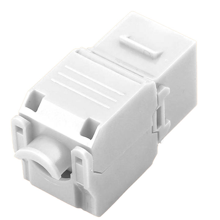 Connettore per cavi UTP - Connettore uscita RJ45 - Compatibile UTP categoria 6 - Facile installazione senza necessità di strumenti - Poche perdite