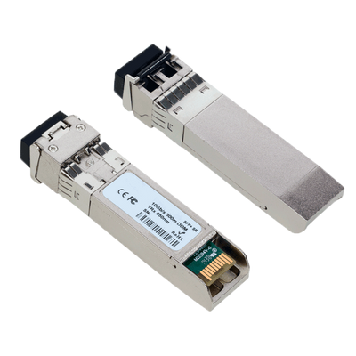 Modulo Transceiver SFP+ - Lunghezza d'onda 850 nm - Fibra multimodale - Connettore LC duplex - Massima distanza 300 m - 10Gbps - 10GBASE-LR/LW