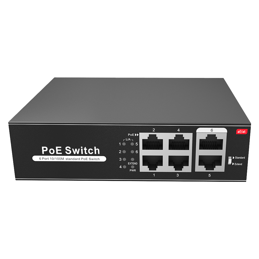 Kit di videosorveglianza Ajax - Videoregistratore Ajax da 8 canali   - 4 telecamere turret da 2 Mpx Safire Smart  - Switch PoE da 4 canali - Hard disk da 1 TB - Integrazione tramite ONVIF