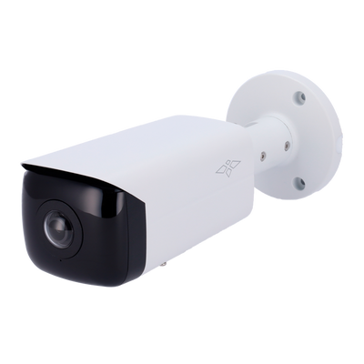 4 Megapixel IP Camera - 1/2.1" 4MP Gran Angular - H.265+ / H.265 Compression - 2.8 mm Lens / WDR - MicroSD up to 256GB - SMD Plus and Perimeter Protection
