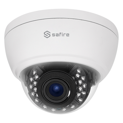 Telecamera Dome 4n1 Safire Gamma  PRO - 5 Mpx high performance CMOS - Ottica motorizzata varifocale 2.7~13.5 mm - Ultra low light - Matrix LED IR Distanza 30 m - Waterproof IP67, IK10