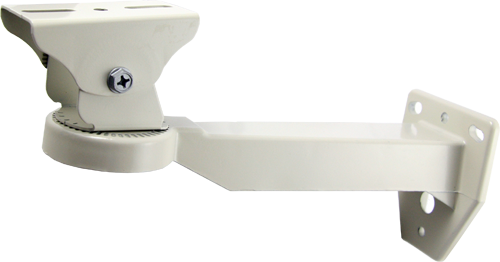 supporto anteriore per alloggiamento - Compatibile con HS250W - 100 (Al) x 85 (An) x 275 (Fo) - Resistenza al carico 10 Kg - Alluminio / Color beige - Giro orizzontale 360º / verticale 85º